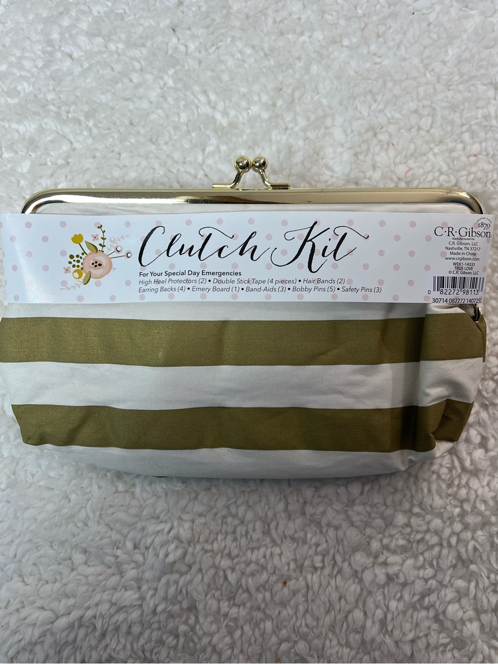 C.R. Gibson Wedding Day Special Event Clutch Cosmetic Kit - Picture 3 of 8